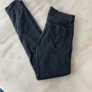 Hudson Nico high rise skinny size 26 Black Jeans